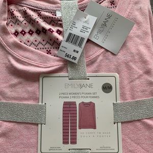 Pyjama Set. Pink 2 piece. NWT.  MEDIUM